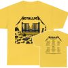 Metallica 2023 – 2024 72 Seasons World Tour Shirt – Yellow