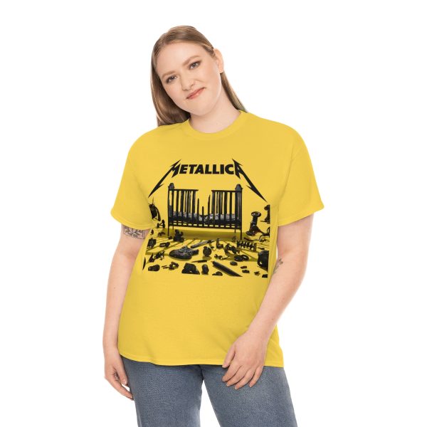 Metallica 2023 – 2024 72 Seasons World Tour Shirt – Yellow