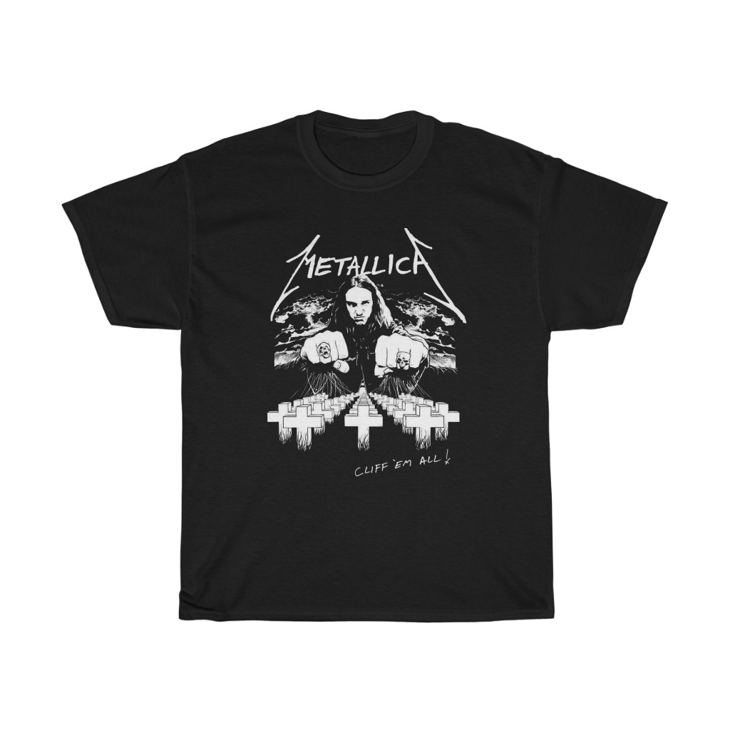 Metallica Cliff Em All Cliff Burton Shirt Metallica Cliff Em All Cliff Burton Shirt