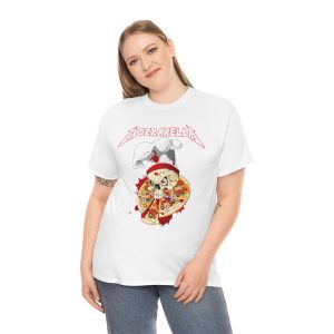 Metallica Inspired Mozzarella Pizza Shirt