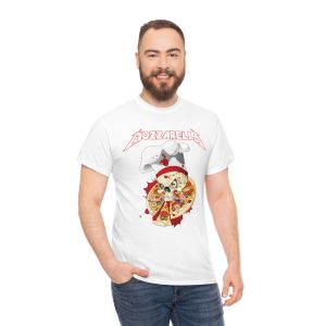 Metallica Inspired Mozzarella Pizza Shirt 2