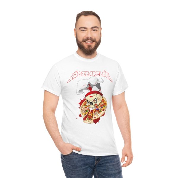 Metallica Inspired Mozzarella Pizza Shirt