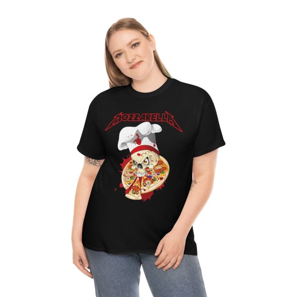 Metallica Inspired Mozzarella Pizza Shirt