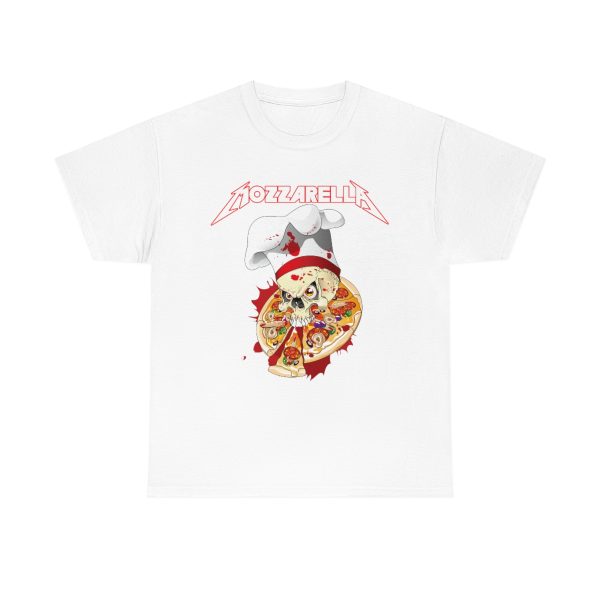 Metallica Inspired Mozzarella Pizza Shirt