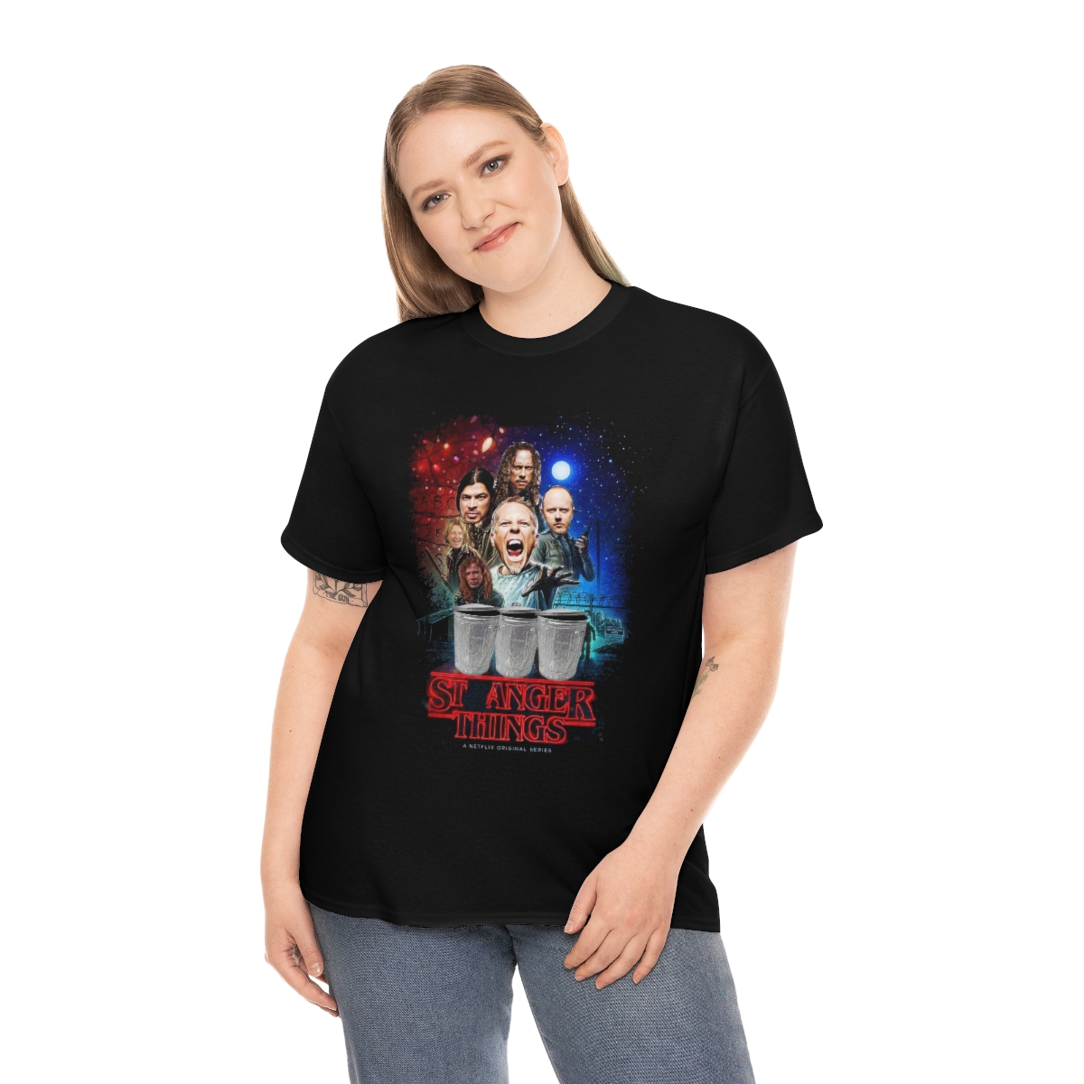 Metallica St. Anger Things Stranger Things Parody Shirt Metallica St. Anger Things Stranger Things Parody Shirt