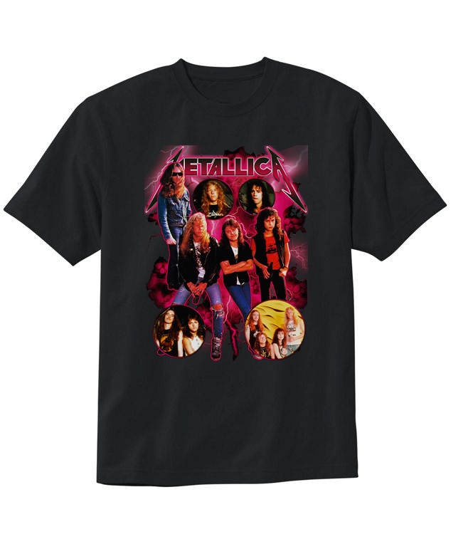 Metallica Vintage Style T-Shirt Metallica Vintage Style T-Shirt