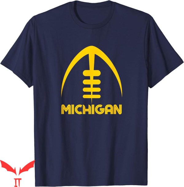 Michigan Vintage T-Shirt Retro Design Classic