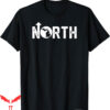 Michigan Wolverine T-Shirt Up North Text State Map