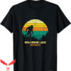 Michigan Wolverines T-Shirt Retro Bayou Lake Bigfoot