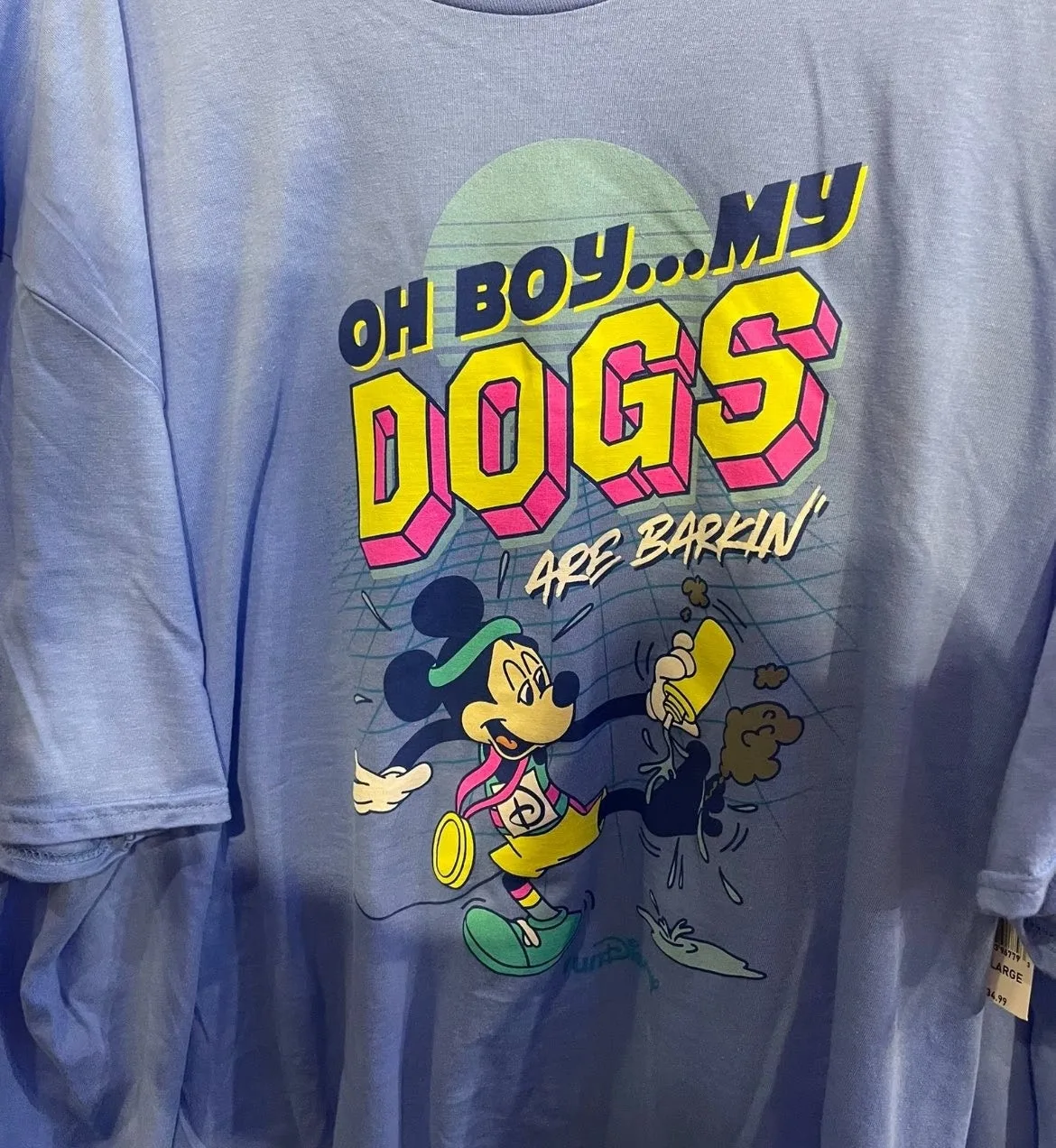 Mickey Oh Boy My Dogs Are Barking Shirt Mickey Oh Boy My Dogs Are Barking Shirt