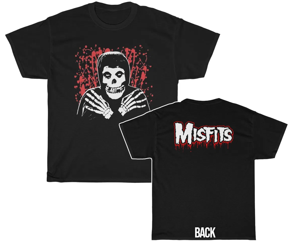 Misfits Splatter Fiend T-Shirt Misfits Splatter Fiend T-Shirt