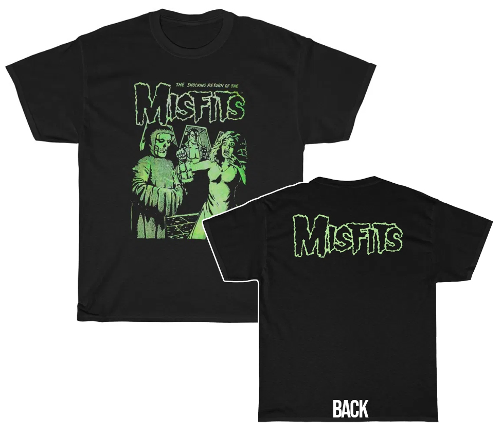 Misfits The Shocking Return Shirt Misfits The Shocking Return Shirt