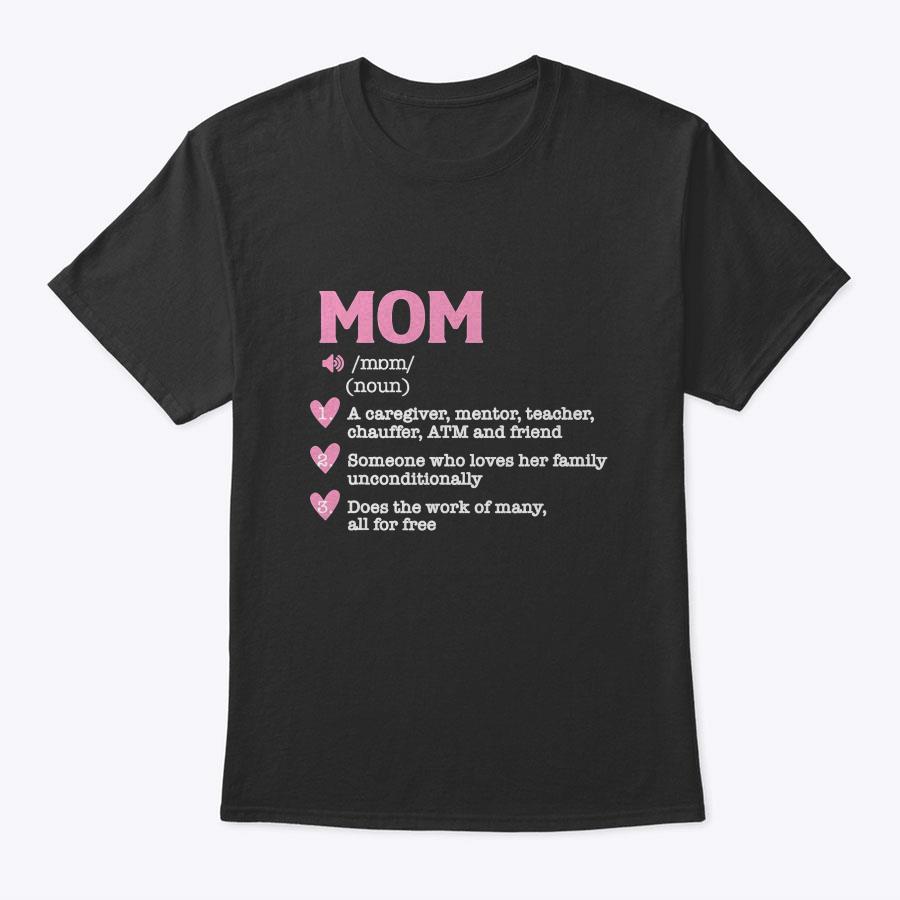 Mom Noun - Mother's Day Mommy Mama Grandma Motherhood T-Shirt Mom Noun - Mother's Day Mommy Mama Grandma Motherhood T-Shirt