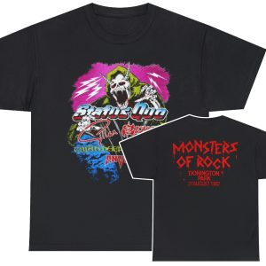 Monsters of Rock 1982 Donington Park Status Quo GIllan Saxon Uriah Heep Hawnwind Anvil Event Shirt