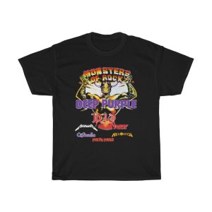 Monsters of Rock 1987 Deep Purple, DIO, Metallica, Ratt, Cinderella, Helloween &amp Pretty Maids Event Shirt