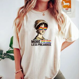 More Pride Less Prejudice Lgbt Jane Austen Shirt