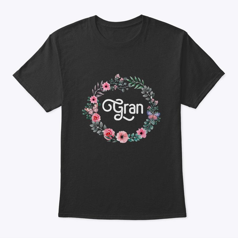 Mother's Day Gift For Grandma Men Women Floral Gran T-Shirt Mother's Day Gift For Grandma Men Women Floral Gran T-Shirt