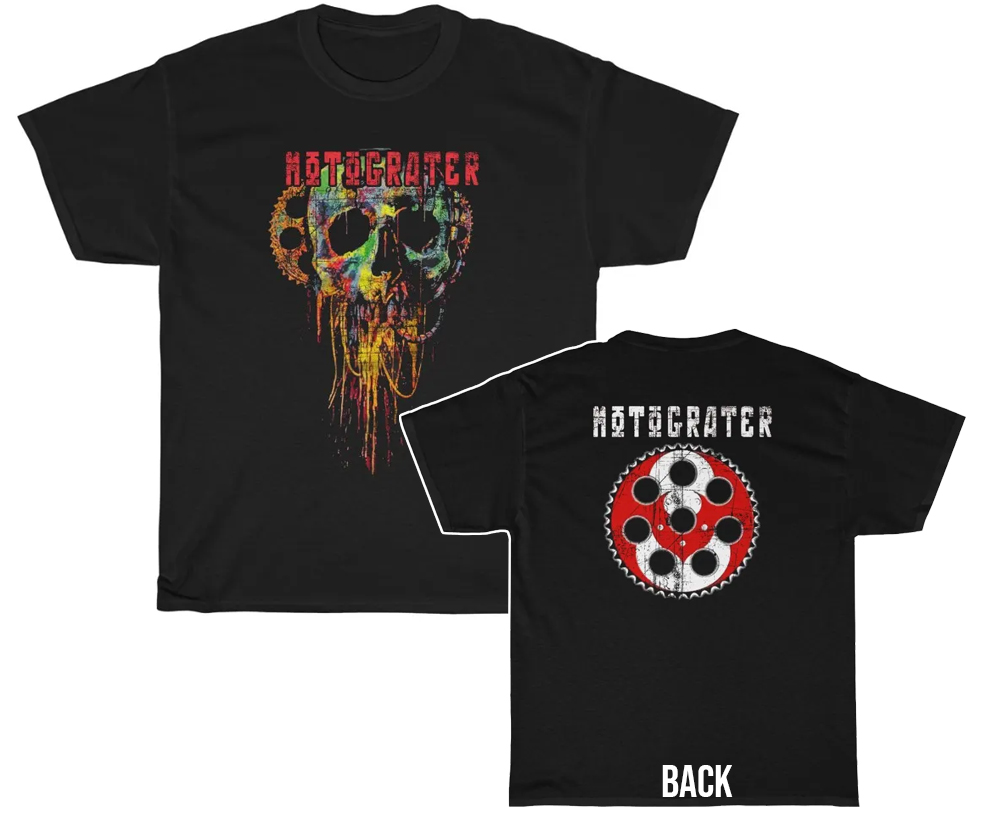 Motograter Logo Shirt with Skull Motograter Logo Shirt with Skull