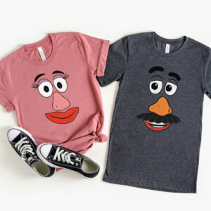 Mr Potato Head Toy Story Disney Couple Shirt