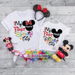 My First Disney Trip Matching Family Shirt