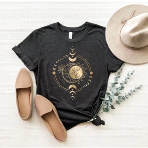Mystic Moon And Sun Celestial Shirt