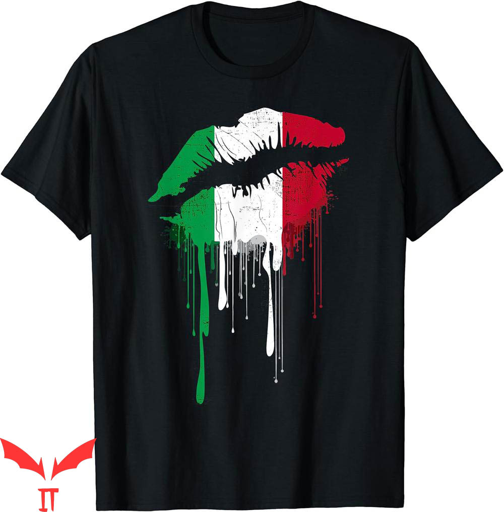 Nessa Barrett T-Shirt Dripping Flag Distressed And Vintage Nessa Barrett T-Shirt Dripping Flag Distressed And Vintage