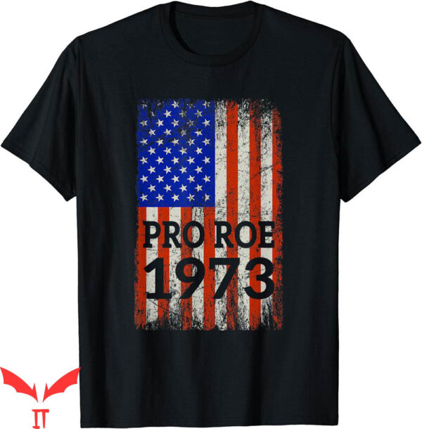 Nessa Barrett T-Shirt Pro Roe Roe Vs Wade Rights Retro Flag