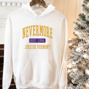 Nevermore Academy Wednesday TV Series Hoodie Shirt