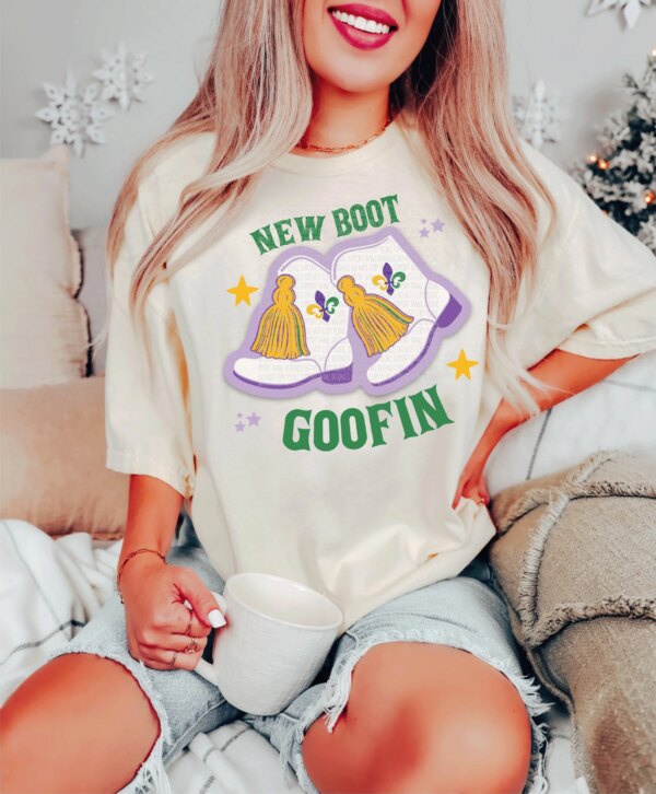 New Boot Goofin Mardi Gras Marching Boots Shirt