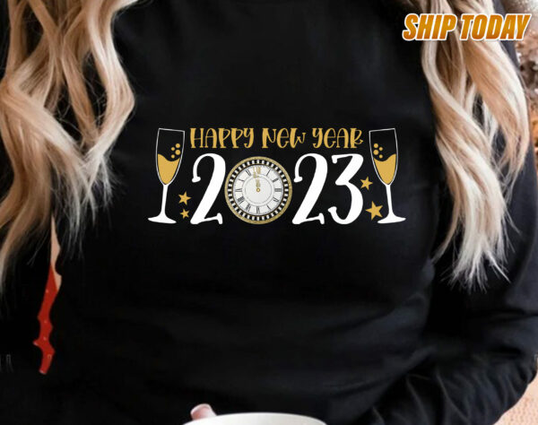 New Year 2023 Family Kids Shirt