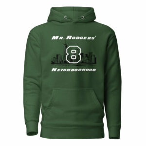 New York Football Aaron Rodgers #8 Jet Hoodie