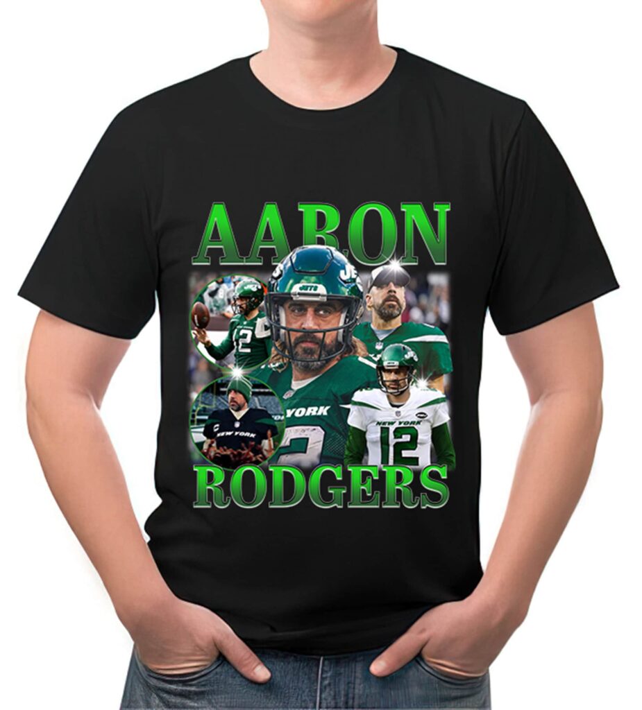 New York Jets Aaron Rodgers T Shirt