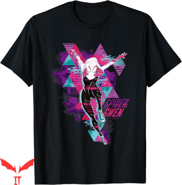 Nike Spider Man T-Shirt Marvel Across The Verse Gwen Glitch