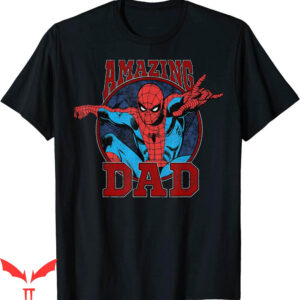 Nike Spider Man T-Shirt Marvel Day Amazing Dad Graphic