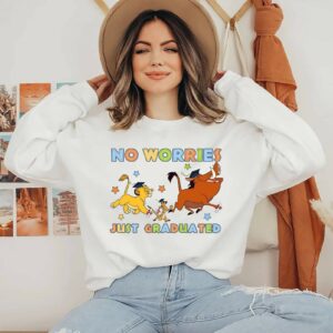 No Worries Just Graduated Simba Timon And Pumbaa Shirt