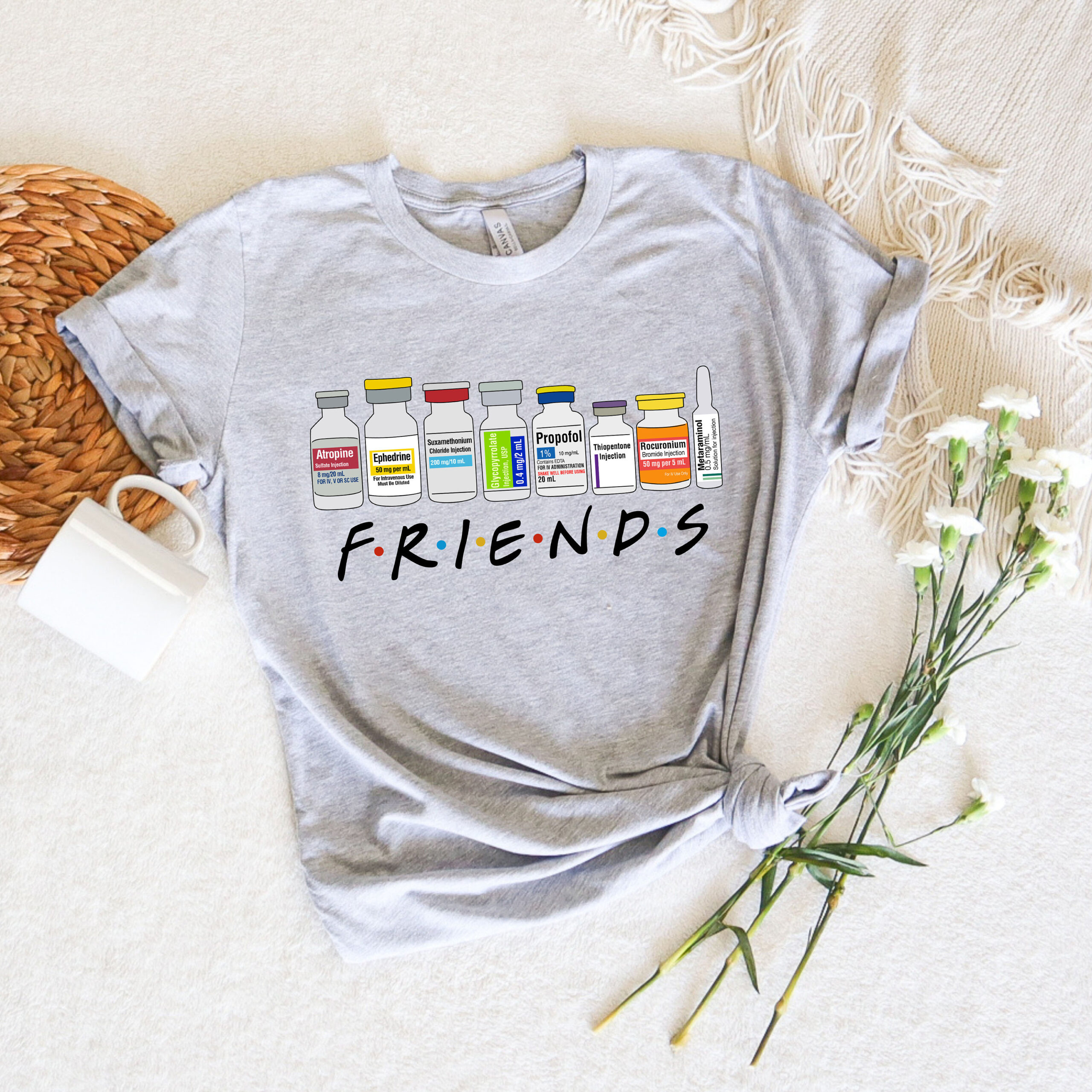 Nurse Friends ICU Propofol Shirt Nurse Friends ICU Propofol Shirt