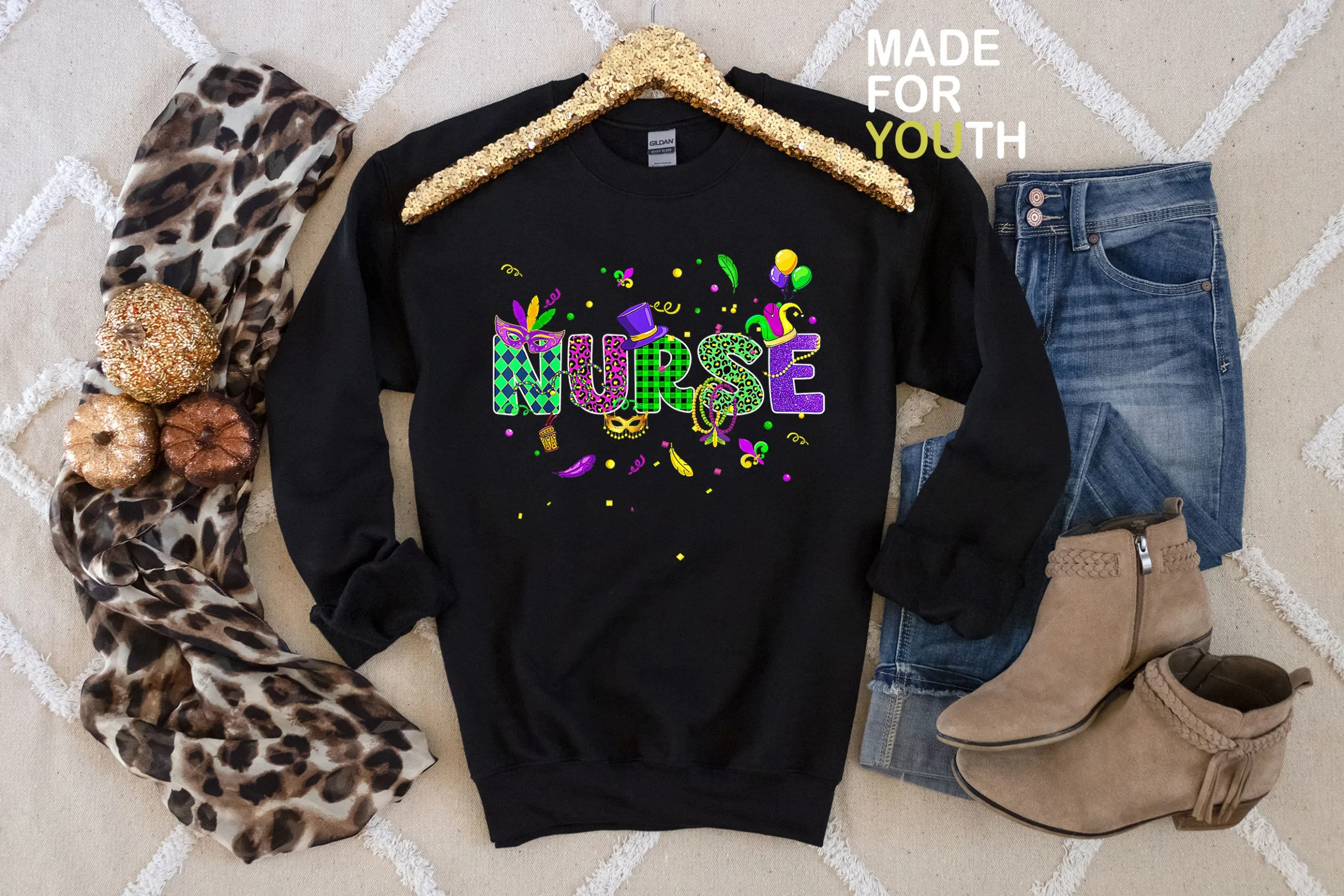 Nurse Mardi Gras Festival Nursing Flower De Luce Shirt Nurse Mardi Gras Festival Nursing Flower De Luce Shirt