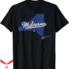 Ny Islanders T-Shirt Malverne New York Map