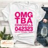 OMG TBA Coachella 042323 Four Tet Fred Again Skrillex Shirt