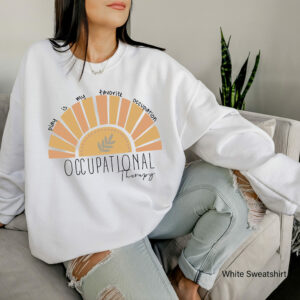 Occupational Therapy Therapist OT Rainbow Shirt