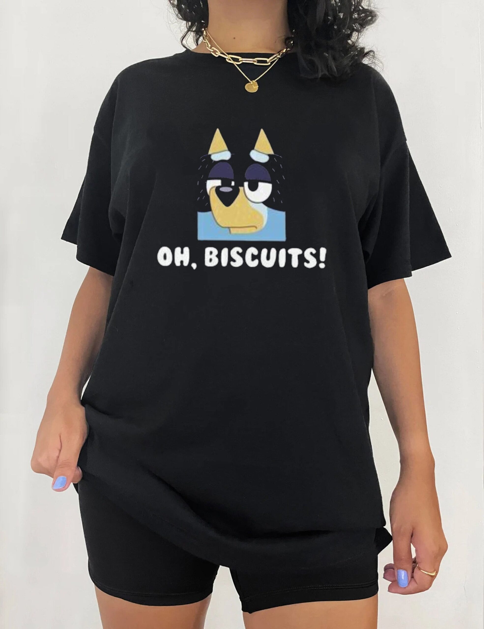 Oh Biscuits Bluey Dad Family Father's Day Shirt Oh Biscuits Bluey Dad Family Father's Day Shirt