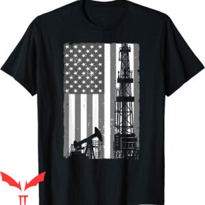 Oil Field T-Shirt Cool Art For Oilfield Drilling Lovers