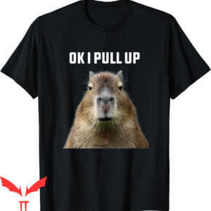 Ok I Pull Up Capybara T-Shirt