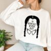 On Wednesday We Wear Black Sweatshirt Shirt