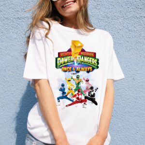 Once And Always Mighty Morphin Power Ranger Family Party Shirt