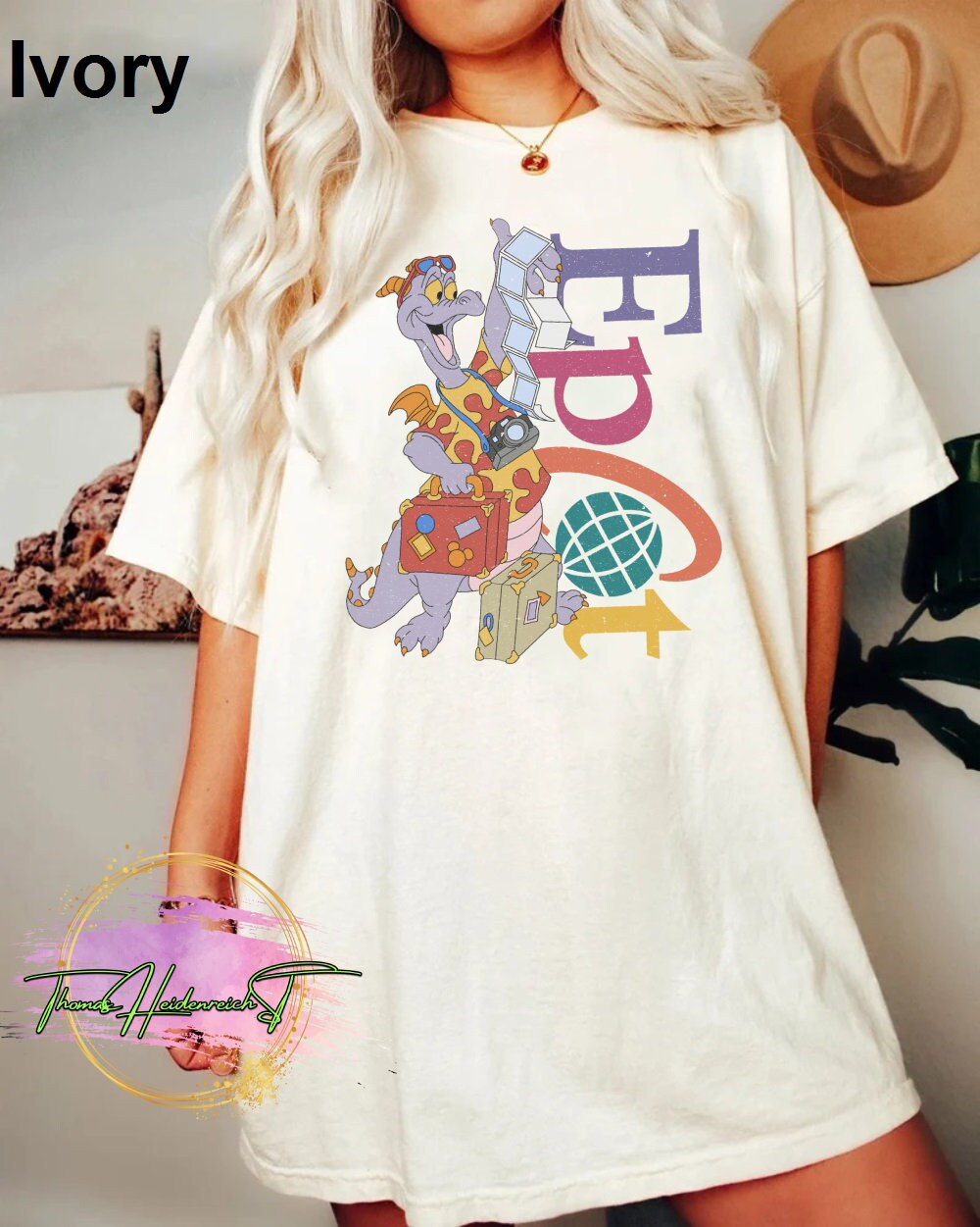 One Little Spark Figment Retro Disney Shirt One Little Spark Figment Retro Disney Shirt