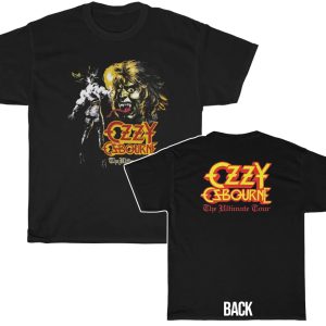 Ozzy Osboure 1986 Ultimate Sin World Tour Shirt