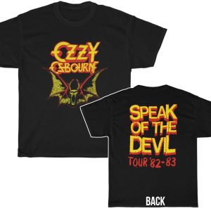 Ozzy Osbourne 1982 – 83 Speak of The Devil Tour Shirt