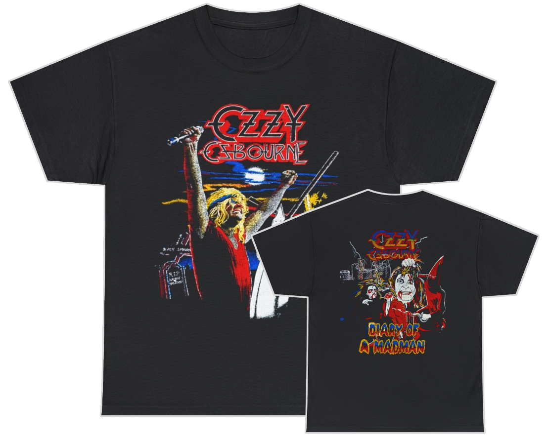 Ozzy Osbourne 1982 Diary of a Madman Shirt Ozzy Osbourne 1982 Diary of a Madman Shirt