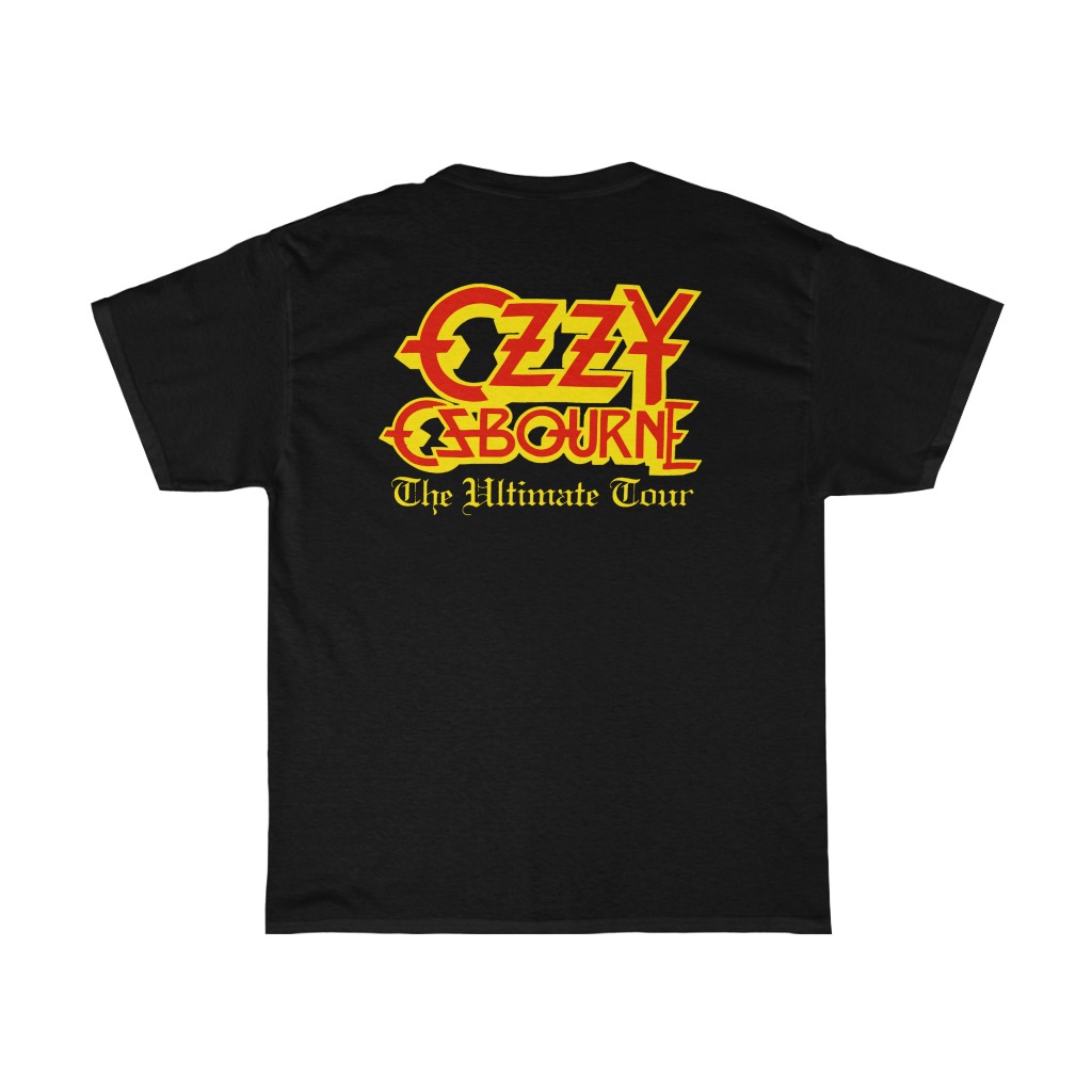Ozzy Osbourne 1986 The Ultimate Tour Jake E Lee Shirt Ozzy Osbourne 1986 The Ultimate Tour Jake E Lee Shirt